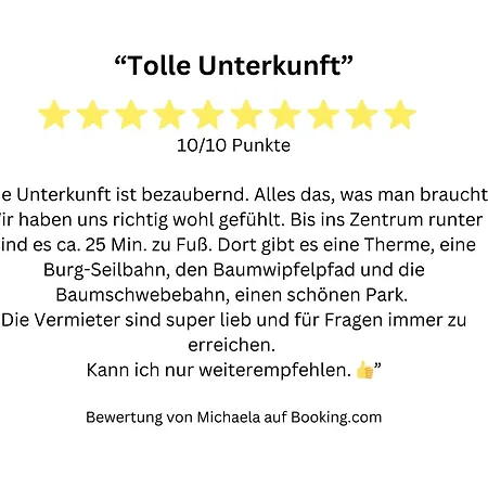 Apartment Berg-domizil Mit Eigenem Fahrradkeller Und Parkplatz, Inklusive Bettwaesche Und Handtuechern